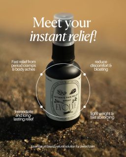 Cramps? Gone.

Bloating? Reduced.

All-natural relief, no pills, no chemicals.
